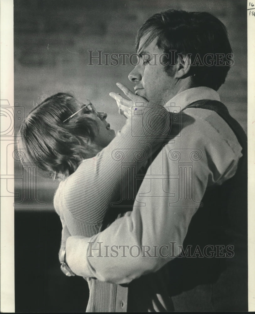 1974 Kevin Sorgi With Partner in Self-Defense Clinic - Historic Images