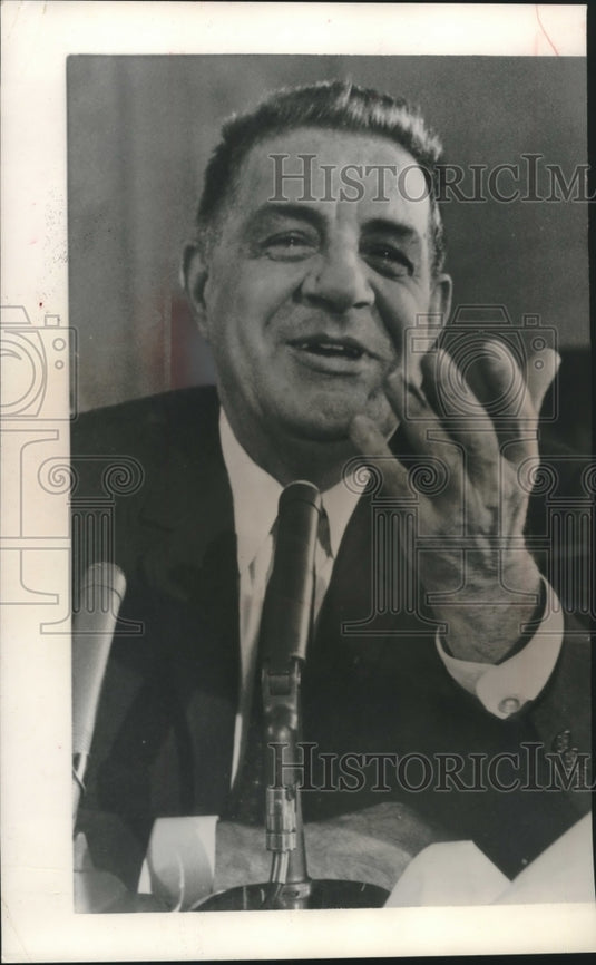 1963, Mobster Joseph Valachi Testifies in Washington - mjc20313 - Historic Images
