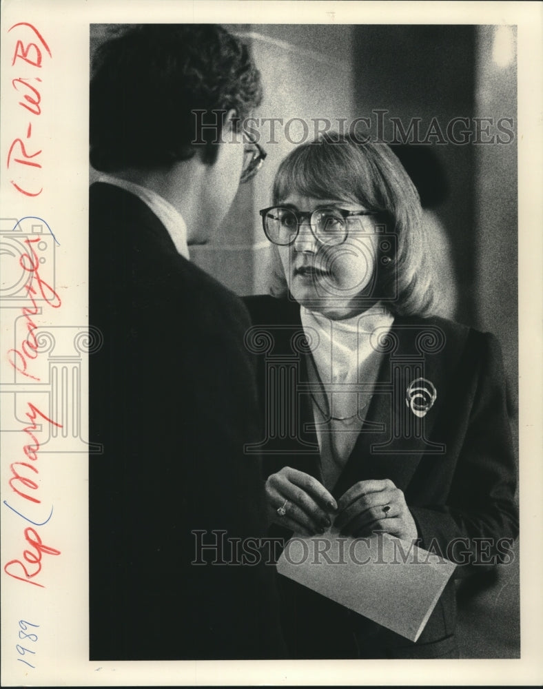 1989, Representative Mary Panzer - mjc20348 - Historic Images