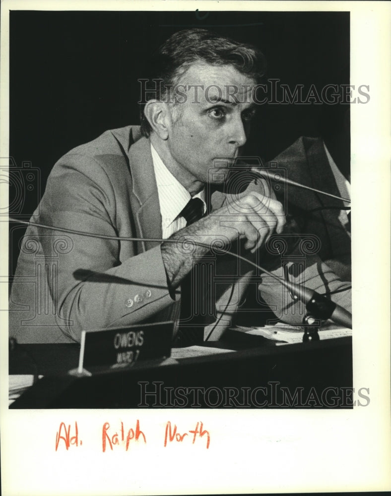 1983, Alderman Ralph M. North III of Waukesha - mjc20422 - Historic Images