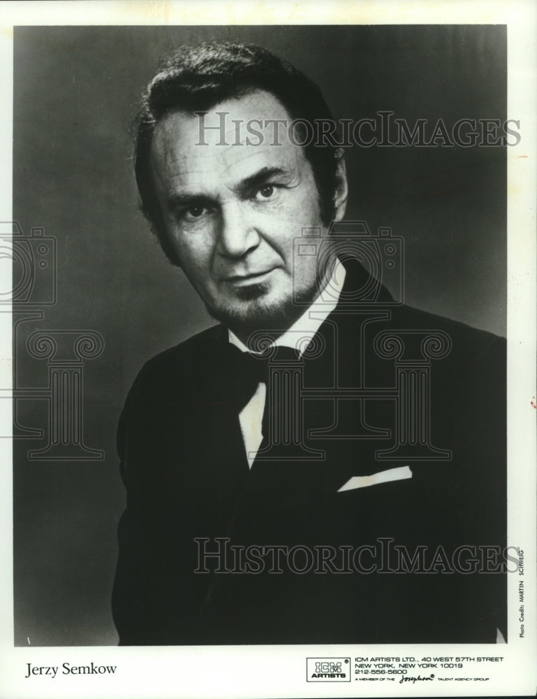 1991 Jerzy Semkow, conductor - Historic Images