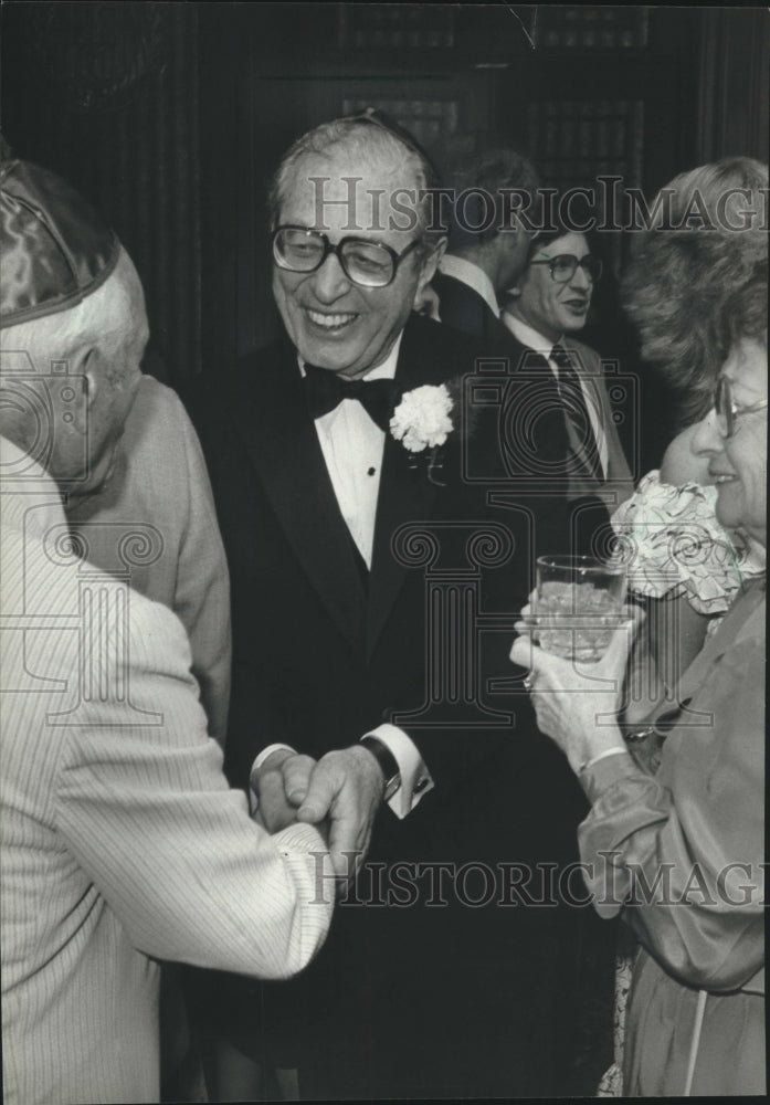 1982, Max Karl, and others, was honored at Marc Plaza Hotel - Historic Images