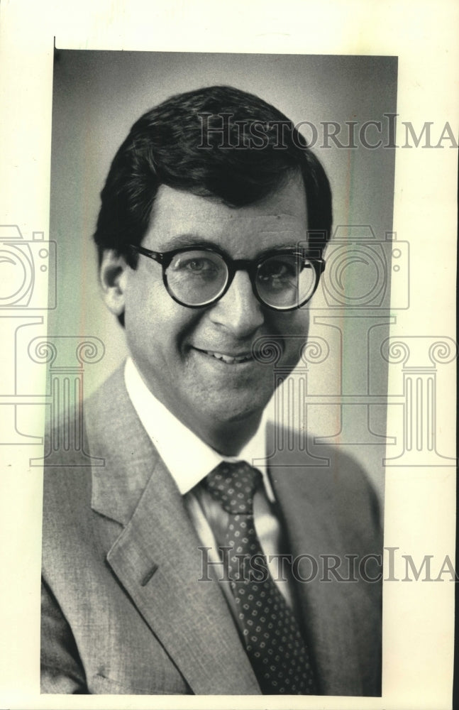 1986 Press Photo Madison, WI Mayor F. Joseph Sensenbrenner Jr. - mjc20644 - Historic Images