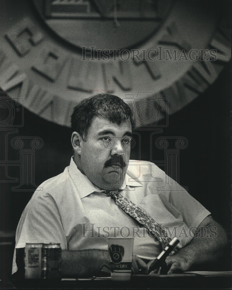 1989, David F. Schulz, Milwaukee County Executive, Wisconsin - Historic Images