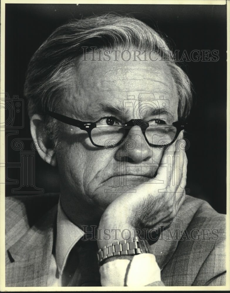 1980, Charles Schultze, Council of Economic Advisors, Washington - Historic Images