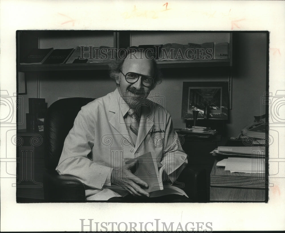 1978, Dr. Neville Sender, chief of staff at Family Hospital - Historic Images