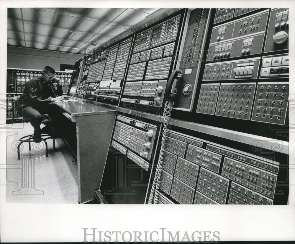 1963, Truax Air Force Base control center Madison, WI - mjc20807 - Historic Images