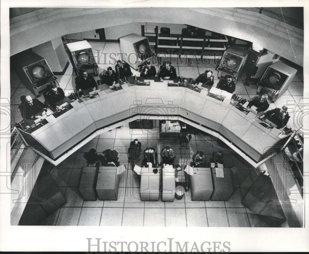1961 Press Photo SAGE region headquarters, Madison Wisconsin - mjc20819 - Historic Images