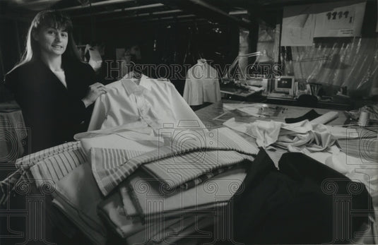 1993 Deborah Seideman designs clothes for the handicapped, Wisconsin - Historic Images