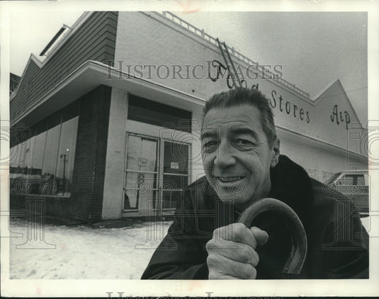 1975 Father John A. Kopellen of St. Boniface Church - Historic Images