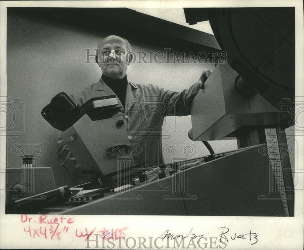 1978, Dr. Phillip Ruetz at St. Mary's Hospital - mjc21251 - Historic Images