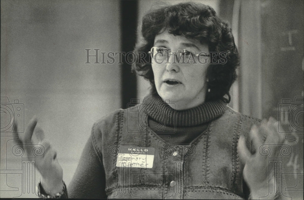 1980, Rosemary Ruether Prominent Christian Theologian United States - Historic Images