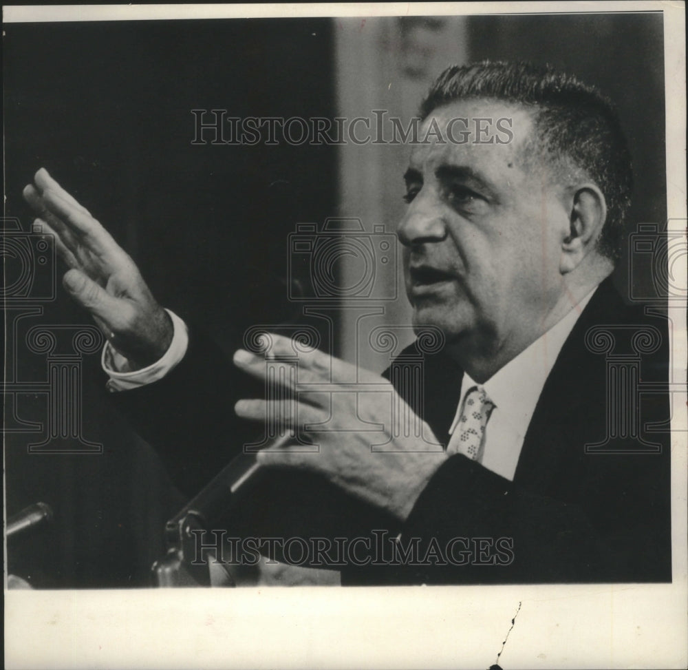 1963, Joseph Valachi at Congressional Committee - mjc21263 - Historic Images