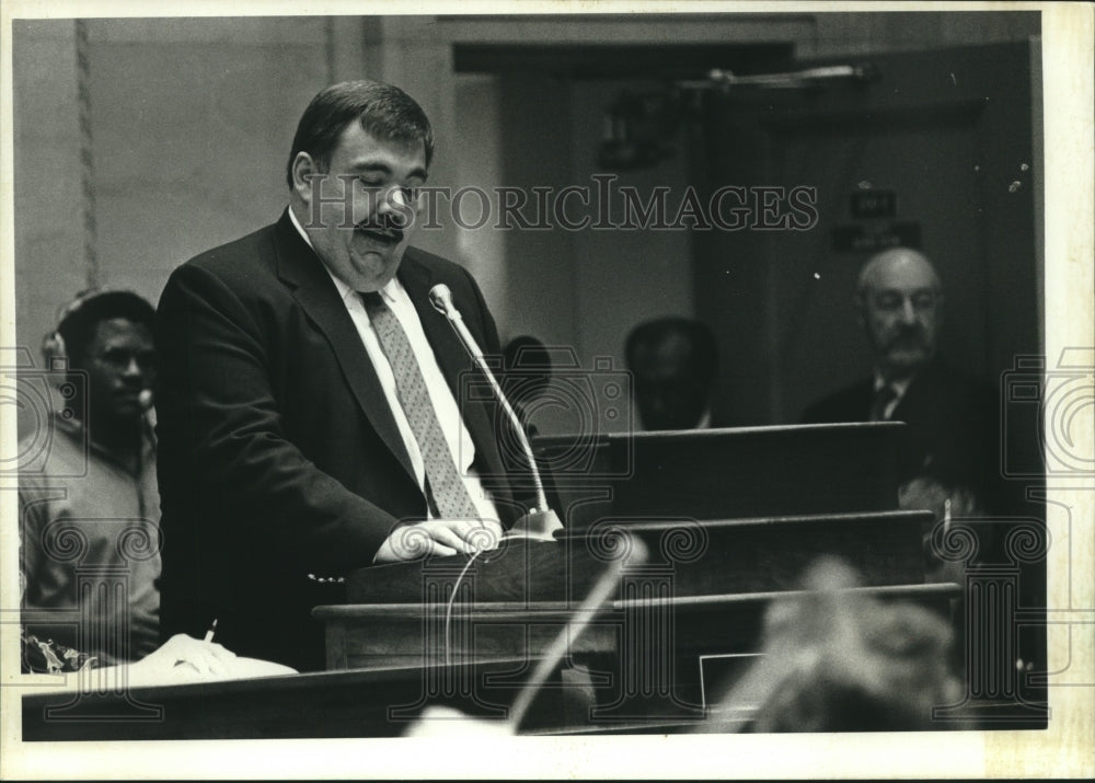 1989, Dave Schulz, Milwaukee County Executive - mjc21303 - Historic Images