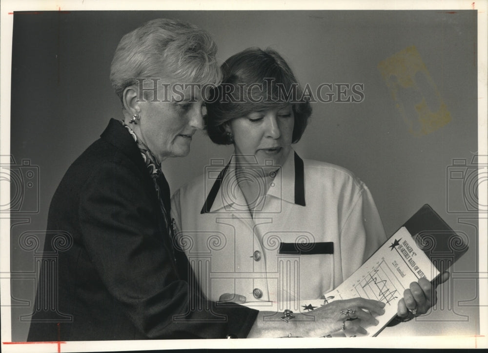 1992, June A. Schroeder, Women&#39;s Financial Srvs Inc and Susan Apthrop - Historic Images