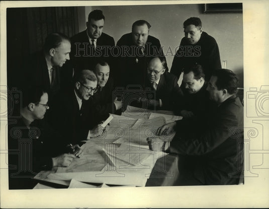 1965, Workers of Severonikel industrial combine Russia - mjc21792 - Historic Images