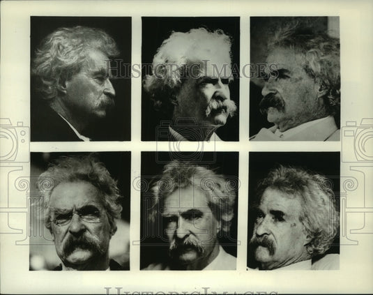 1967 Press Photo Hal Holbrook as Mark Twain in "Mark Twain Tonight!" - mjc22014 - Historic Images