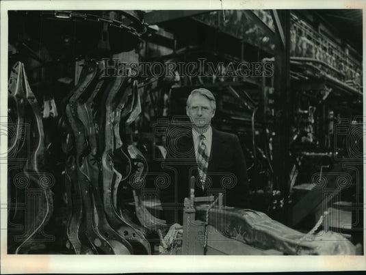 1973, David H. Stieber of A.O. Smith Automotive Division, Wisconsin - Historic Images