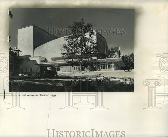 1939 Press Photo University of Wisconsin-Madison's Memorial Union and Theater - Historic Images