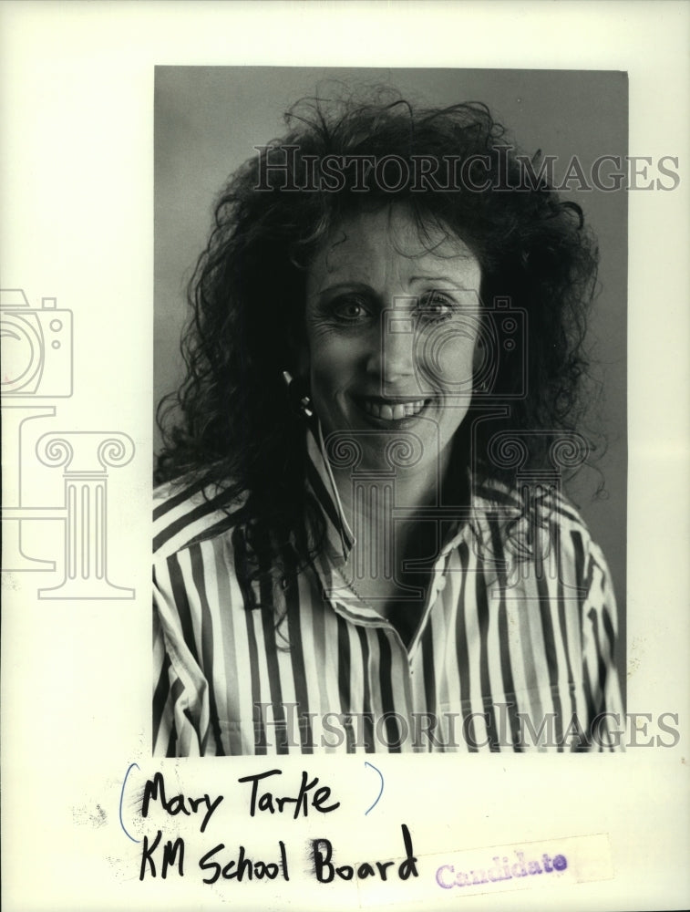 1993, Mary Tarke, KM school board - mjc22523 - Historic Images