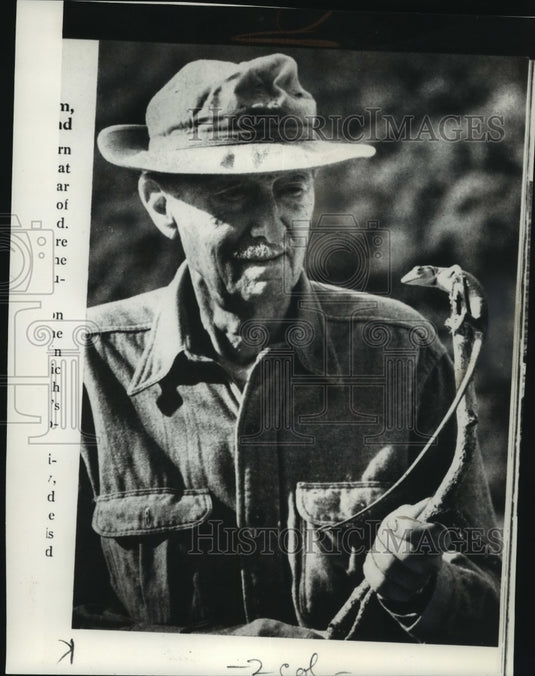 1975, William Beebe, American Biologist, explorer & writer - Historic Images