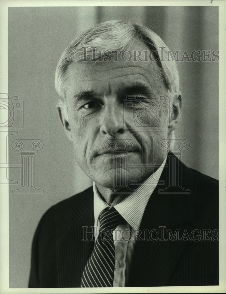 1985 Grant A. Tinker, Chairman of the Board and Chief Executive NBC - Historic Images