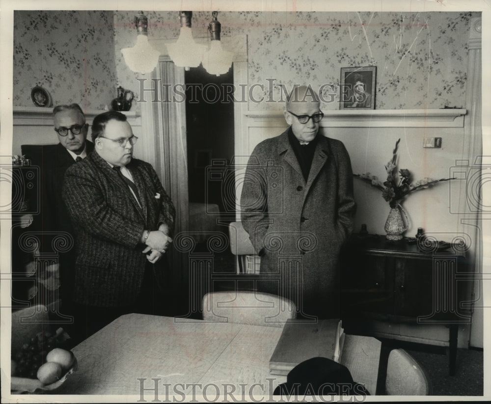 1962, Court Session on Douglas Stout Murder Trial in the Stout Home - Historic Images