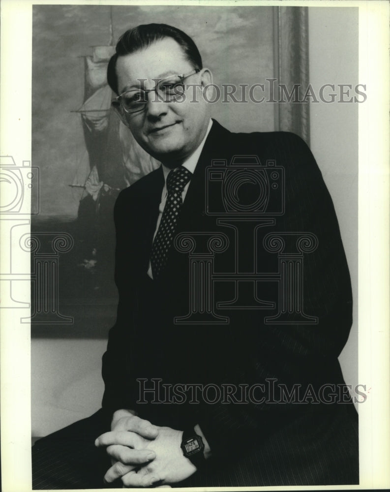 1986, John G. Bollinger, University of Wisconsin - Madison dean - Historic Images