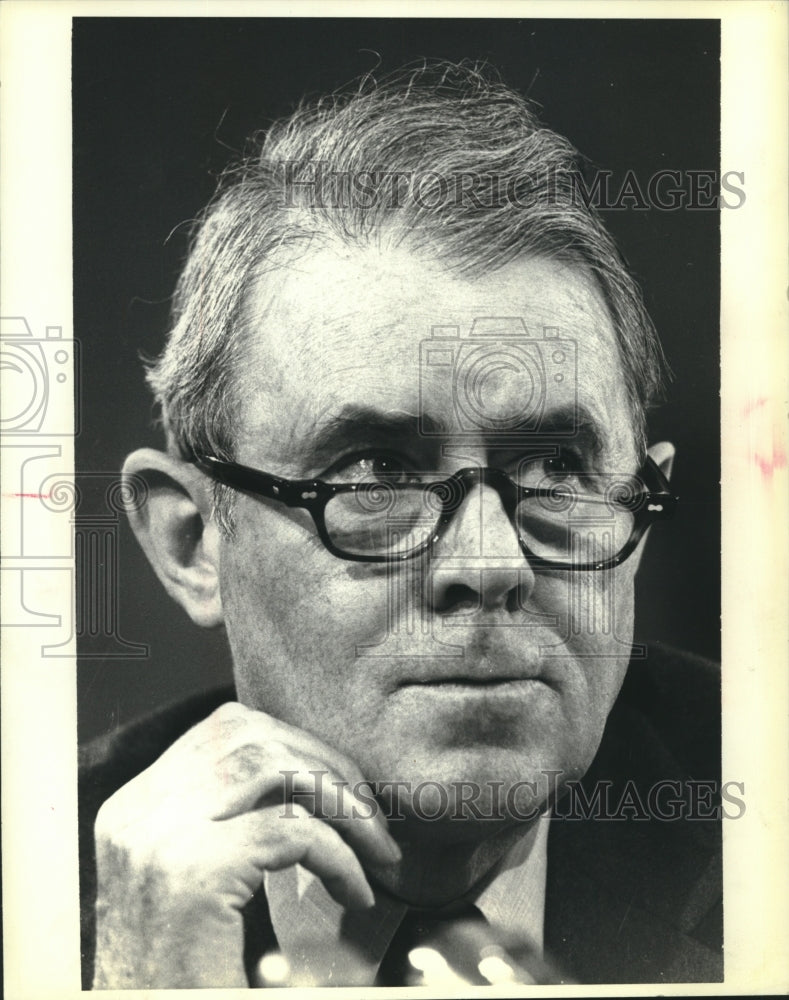 1978 Press Photo Secretary of State Cyrus Vance before Senate Government Affairs - Historic Images