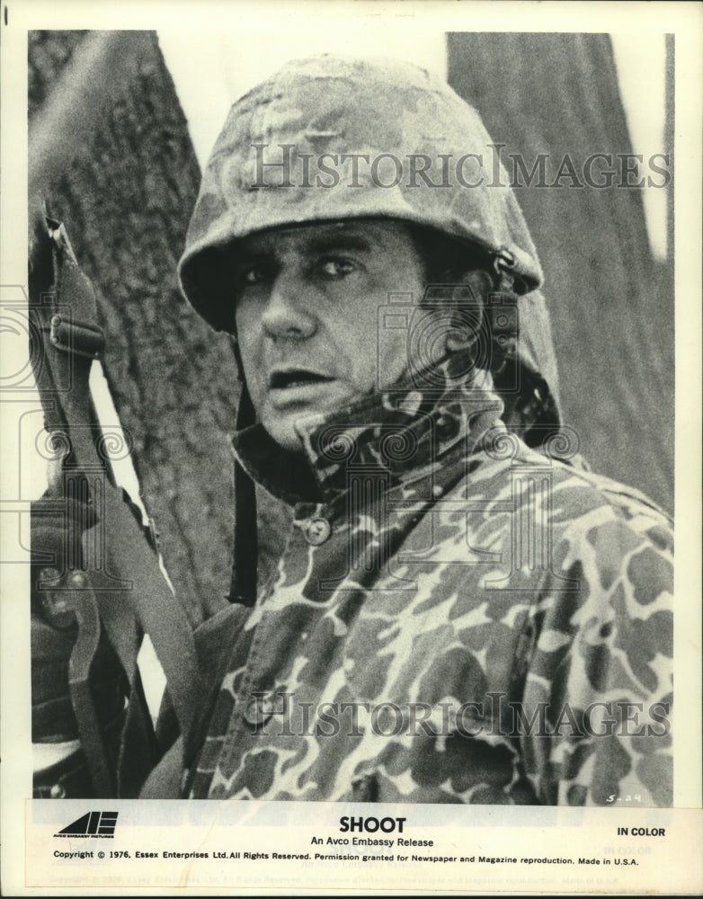 1976 Actor Cliff Robinson in the Film "Shoot" - Historic Images
