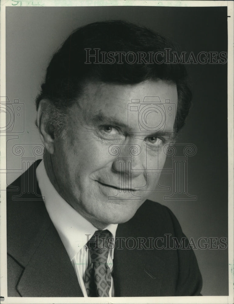1983 Press Photo Cliff Robertson, Actor - mjc23231- Historic Images