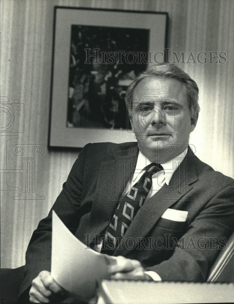 1989 General Manager Milwaukee Symphony Orchestra, Richard C. Thomas - Historic Images