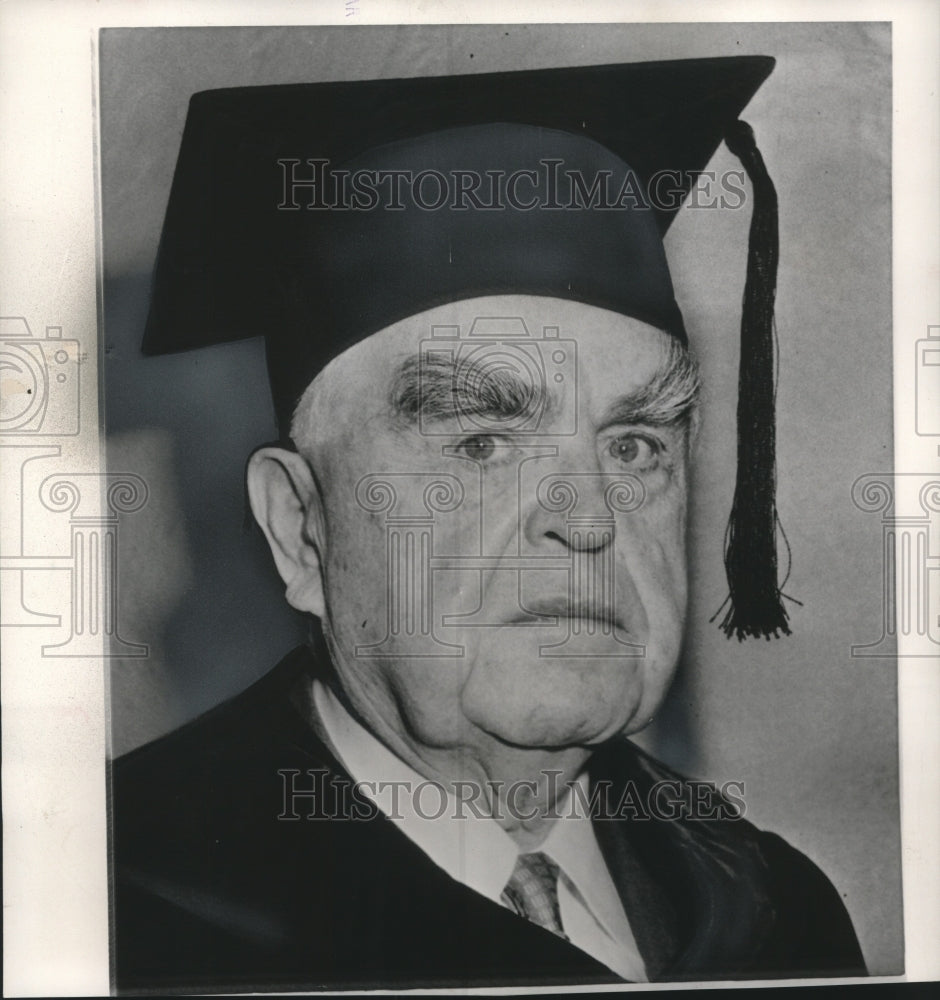 1957, John L. Lewis gets honorary degree University of West Virginia - Historic Images