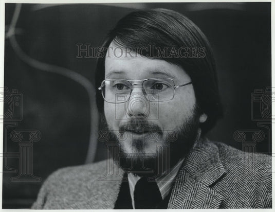 1981, Professor William Van Deburg Afro-American Studies UW-Madison - Historic Images