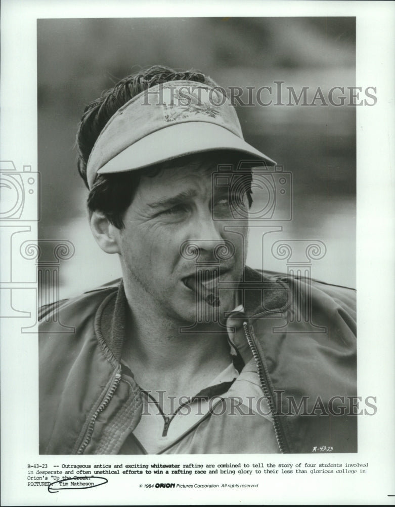 1984 Press Photo Tim Matheson stars in &quot;Up the Creek&quot; - mjc23550 - Historic Images