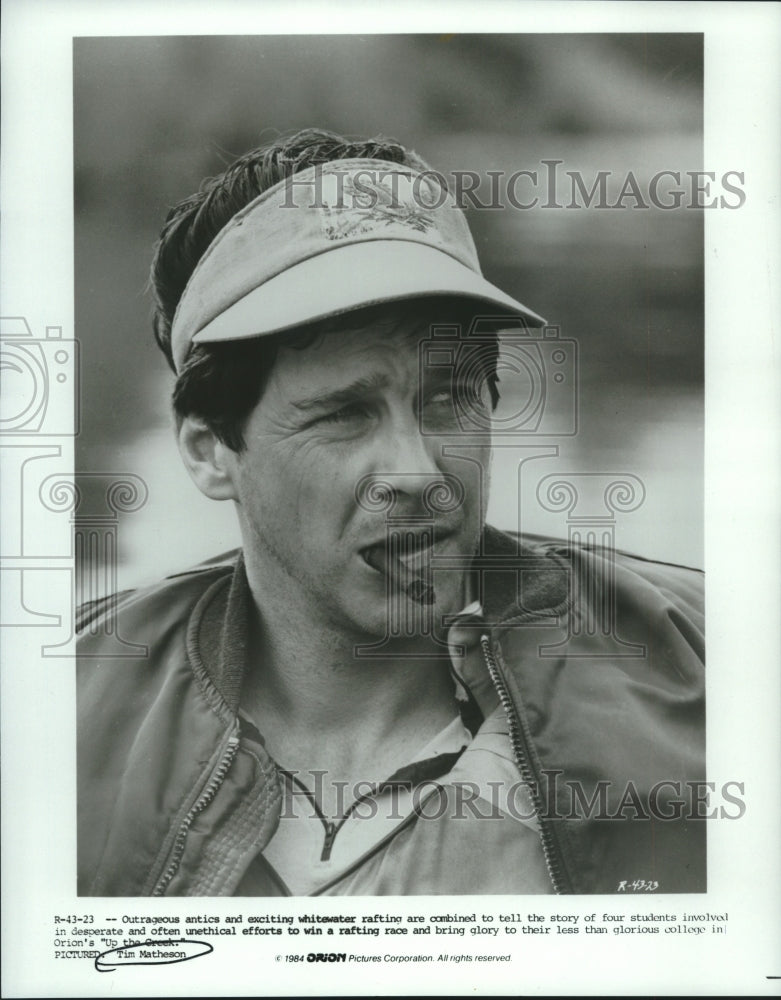 1984 Press Photo Tim Matheson stars in "Up the Creek" - mjc23550 - Historic Images