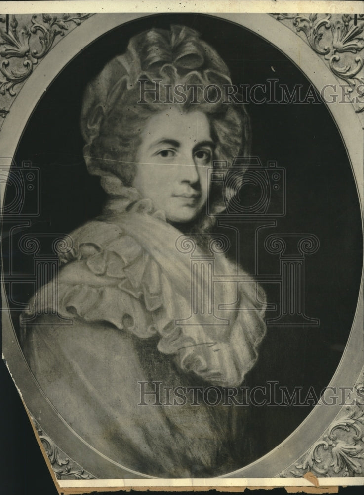 Press Photo &quot;Portrait of Penelope&quot; Pained About 1791 by George Romney - Historic Images