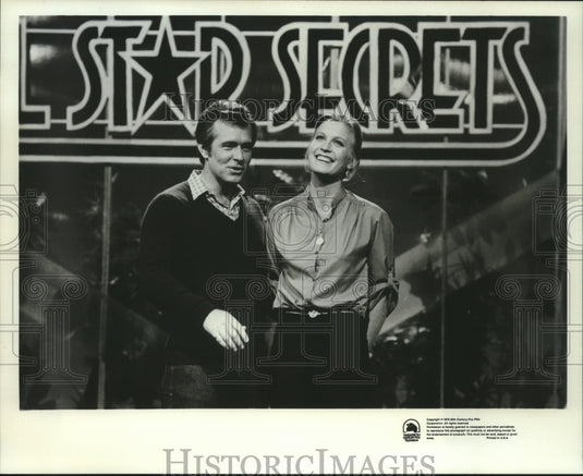1979 Susan Ford & All Star Secrets host Bob Eubanks - Historic Images