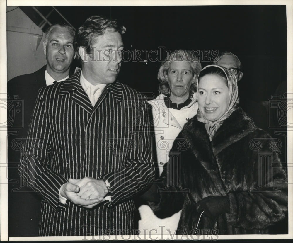 1968, Princess Margaret &amp; husband Lord Snowdon arriving in New York - Historic Images