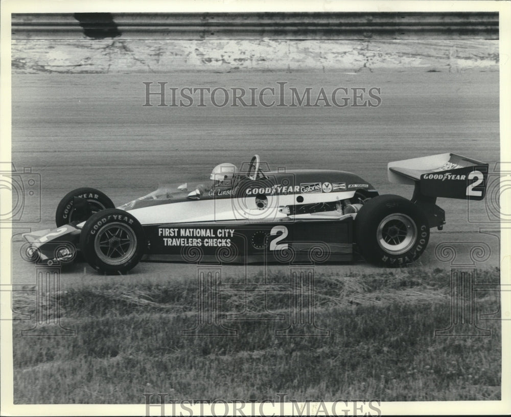1978 Press Photo Al Unser Drives Race Car - mjc23864 - Historic Images
