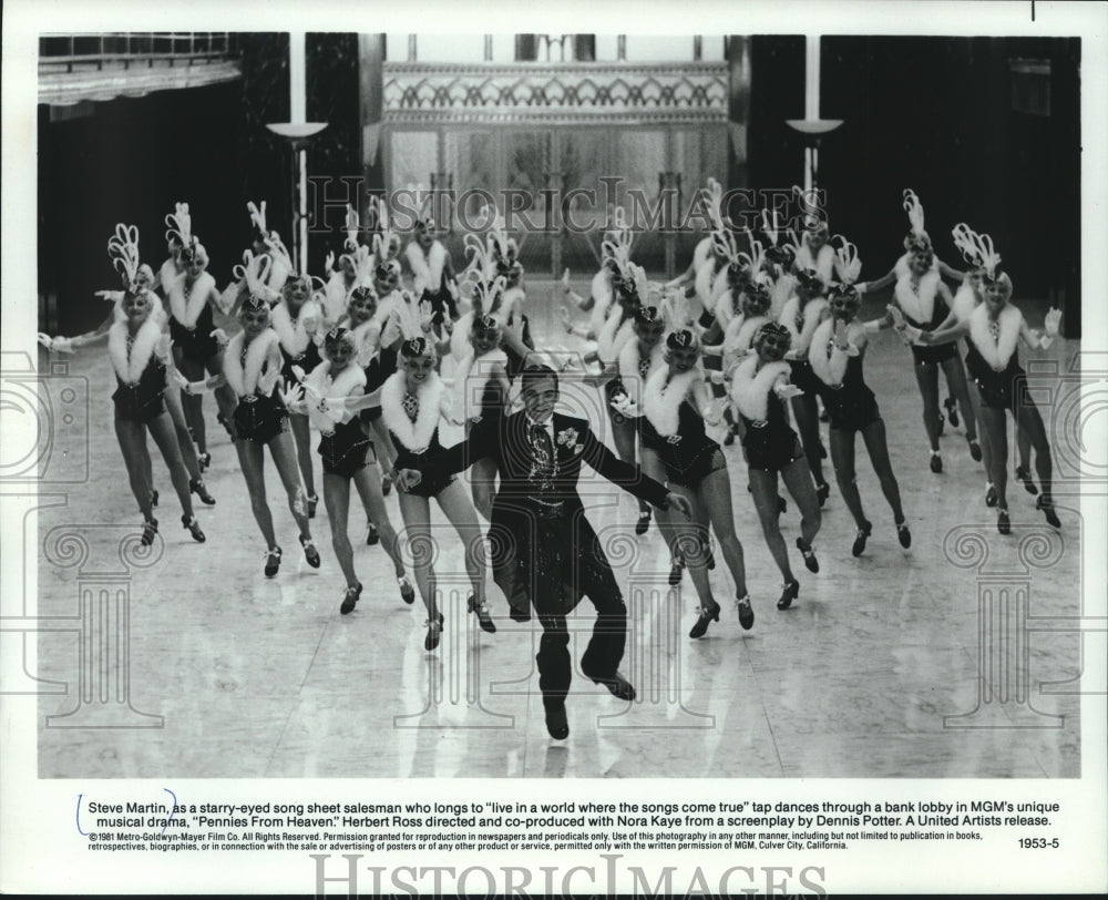 1981 Steve Martin in &quot;Pennies From Heaven&quot; - Historic Images