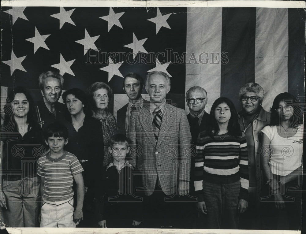 1978 Press Photo Fourth of July has Ethnic meaning for these ethnic Americans - Historic Images