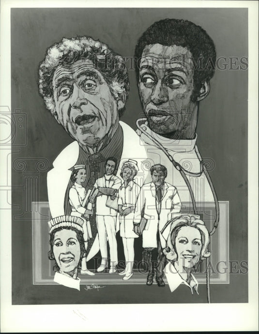 1978 James Whitmore, and others in "Temperatures Rising" - Historic Images