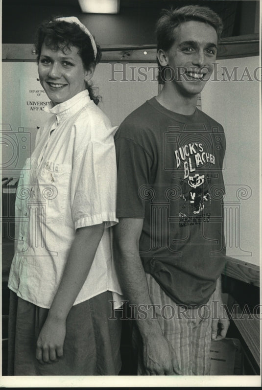 1988, Margaret McCormick & Noel Radomski, University of Wisconsin - Historic Images