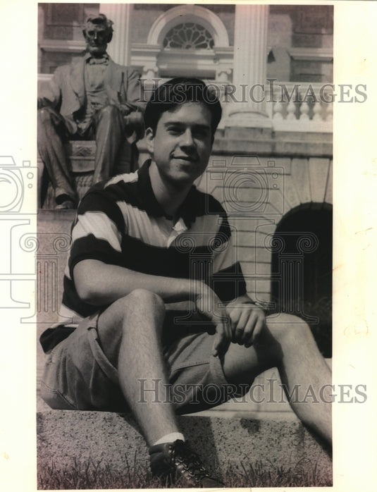 1993 Brandon Day student at University of Wisconsin-Madison - Historic Images