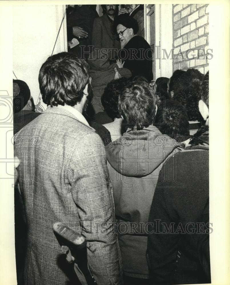 1980 Press Photo Avatollah Sharia-Madari, moderate religious leader in Iran - Historic Images