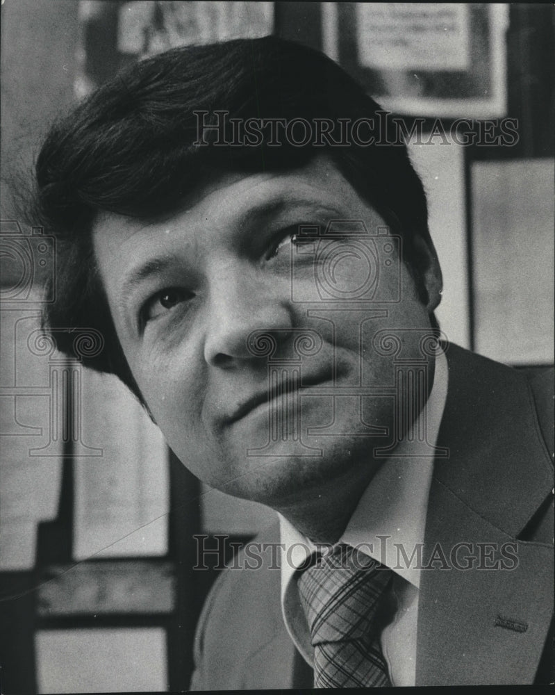 1979 Press Photo Bob Shaver, Wisconsin Department of Veterans Affairs in Madison - Historic Images