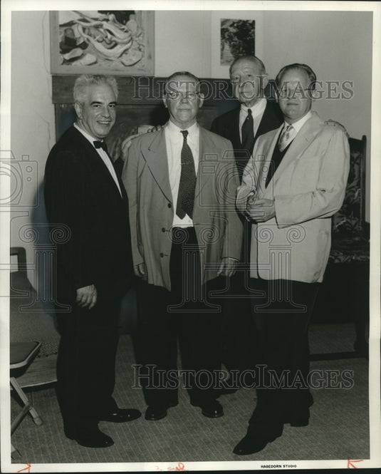 1957, Director Thor Johnson & composers at Peninsula Festival - Historic Images