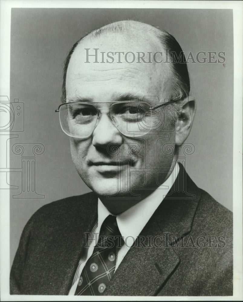 1982 Thomas Johnson of Chemical New York Corporation Chemical Bank - Historic Images
