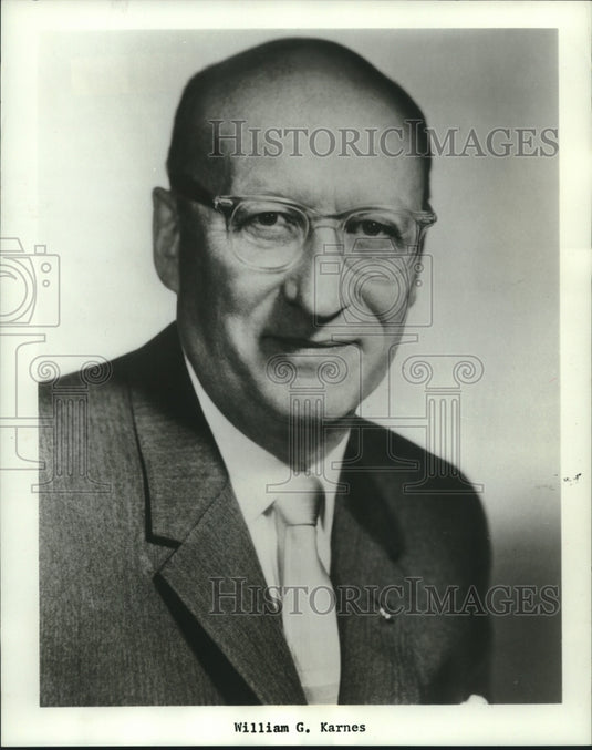 1967 William G. Karnes, president of Beatrice Foods Company - Historic Images